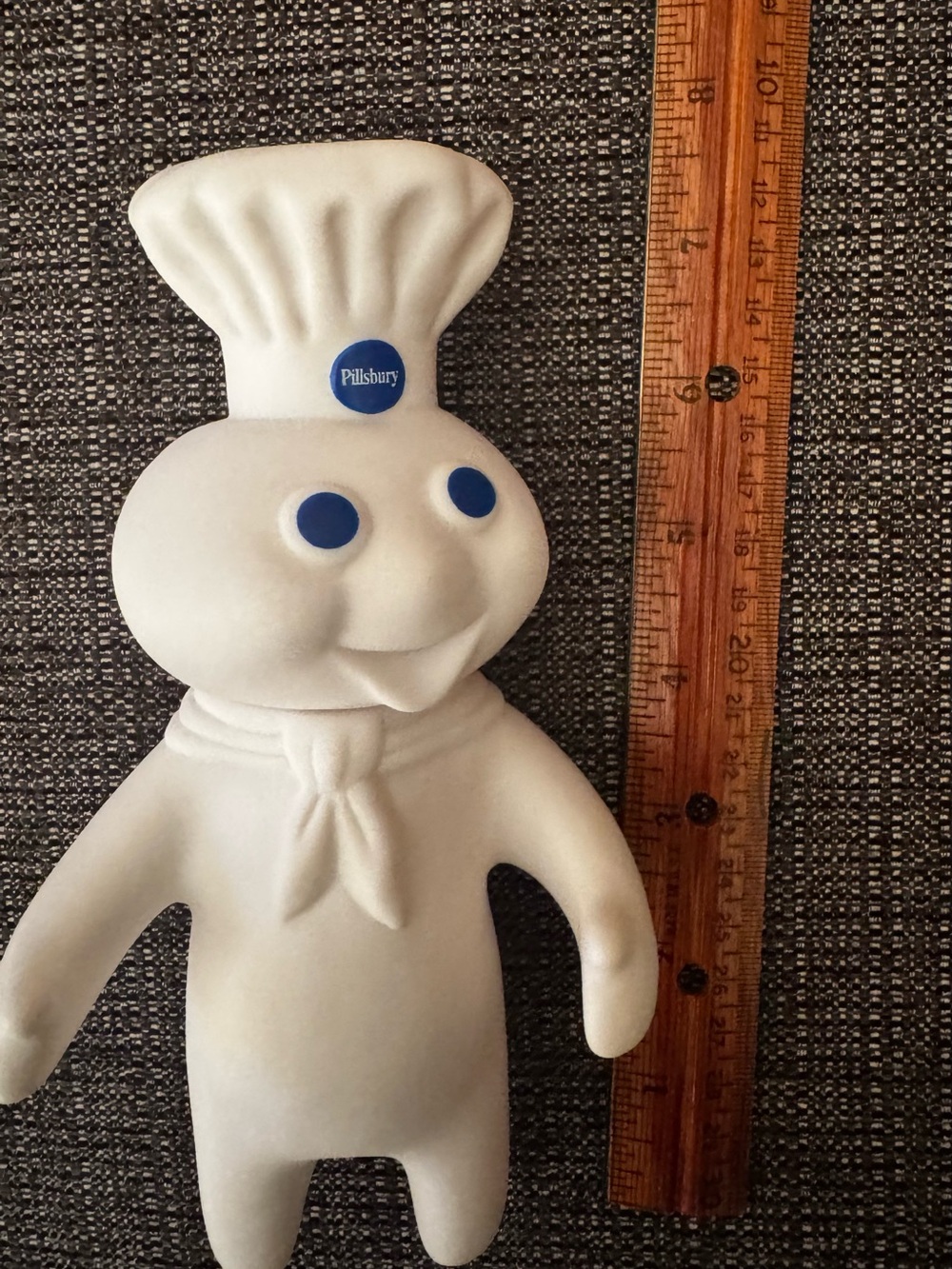White Doughboy Chef Figure - White